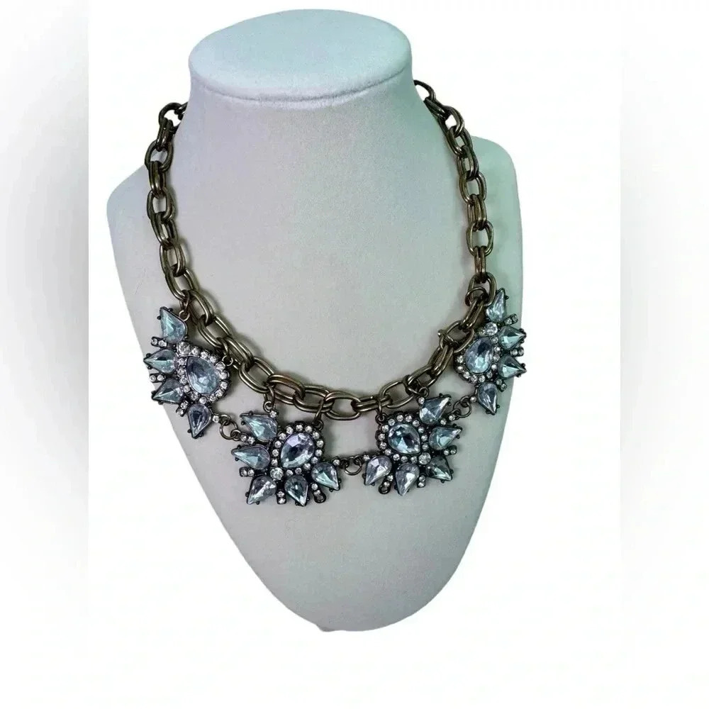9" Collar Statement Necklace Gift Vintage Women Party Holiday Jewelry - Picture 2 of 6